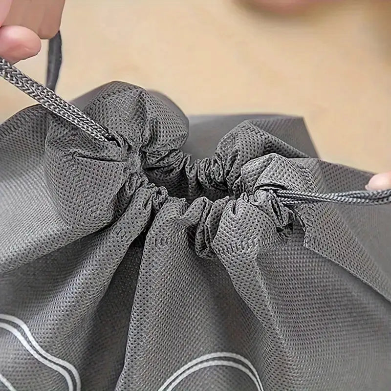 π Pack of 1 β Dustproof Shoe Bag for Travel & Home | Lightweight & Reusable β Random Gray Color