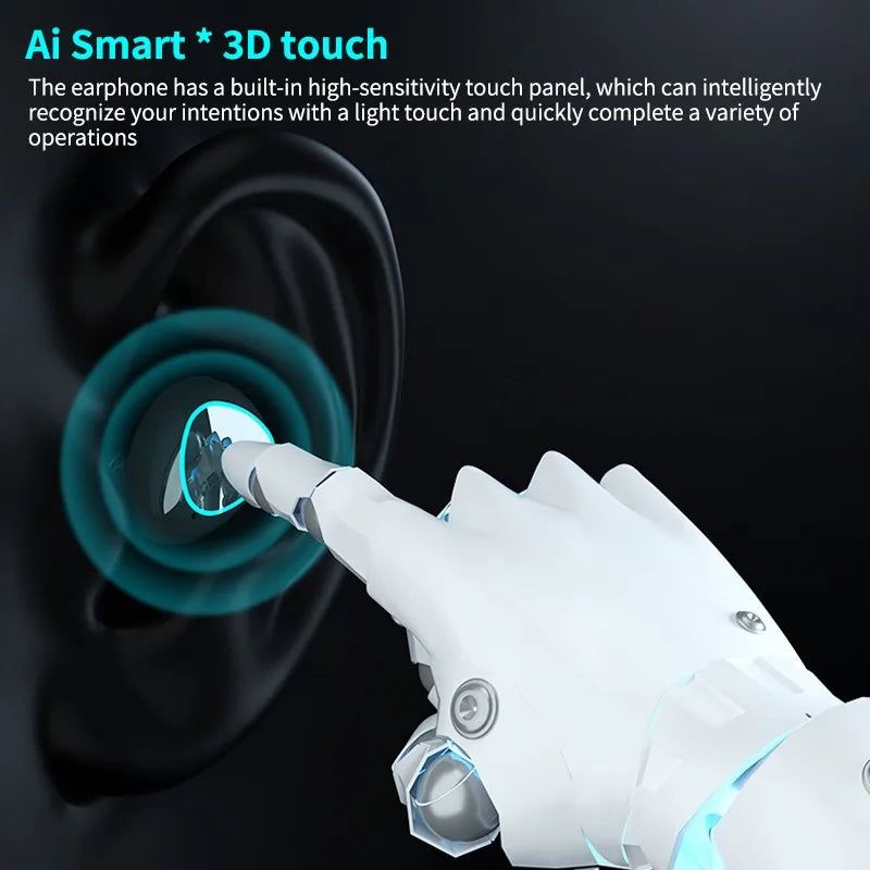 π§ M10 Wireless Bluetooth Earbuds β Deep Bass, Long Battery & Smart Touch Control πβ¨