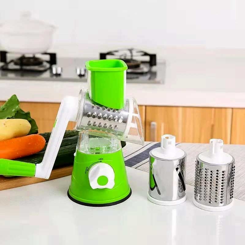 Tabletop Drum Grater β Manual Vegetable Cutter & Slicer | Multi-Functional Kitchen Gadget π
π₯