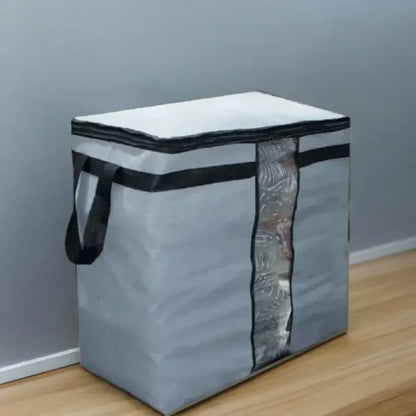 🧳 Storage Blanket Bag Organizer | Foldable & Compact | 🌈 Random Color Selection