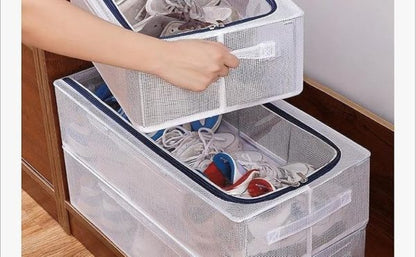 🥿 Air-Tight Steel Shoe Box | 🔧 Easy Install & 🌬️ Moisture Protection"