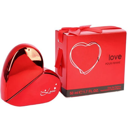 💖 Mutual Love Perfume for Women – Heart-Shaped Bottle Eau De Parfum 50ml 🌸