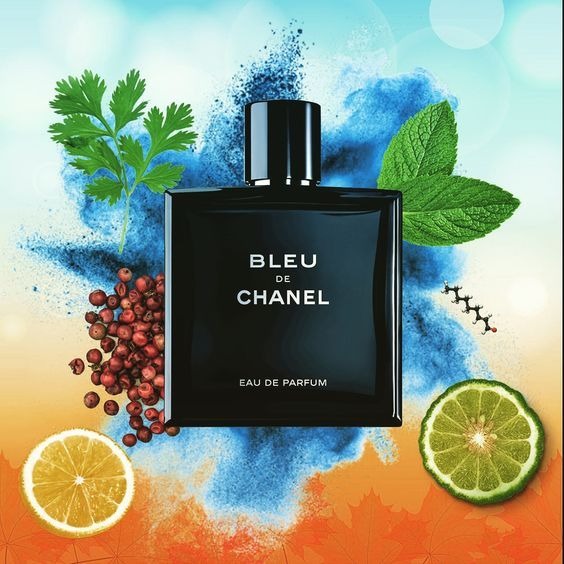 🌟 Bleu De Chanel – Eau De Parfum Spray 100ml | Timeless Elegance & Long-Lasting Scent 🌿