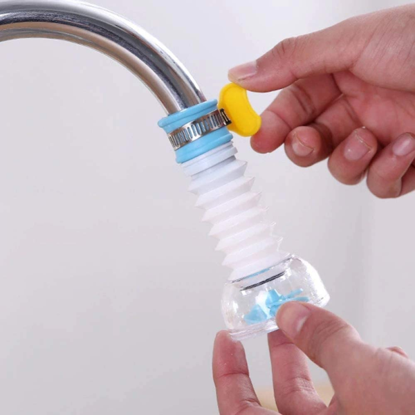 1 Pc Faucet Tap – 360° Adjustable Anti-Splash Water Purifier with Clip & Water Saving Filter for Kitchen 🚰💧