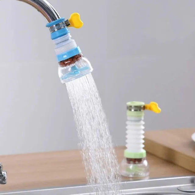 1 Pc Faucet Tap – 360° Adjustable Anti-Splash Water Purifier with Clip & Water Saving Filter for Kitchen 🚰💧