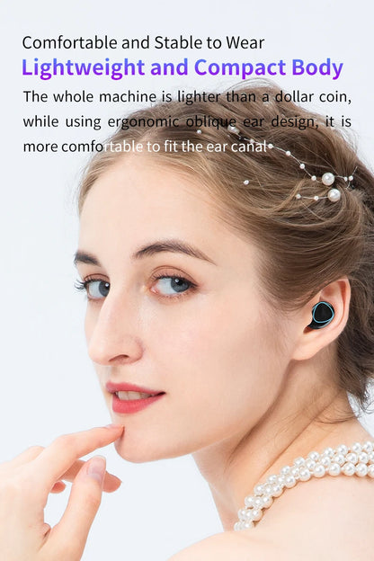 🎧 M10 Wireless Bluetooth Earbuds – Deep Bass, Long Battery & Smart Touch Control 🔋✨