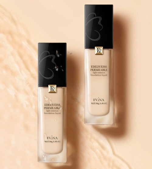 🌸 FV Edelweiss Liquid Refreshing Essence Foundation – Skincare + Base Makeup (Imported)