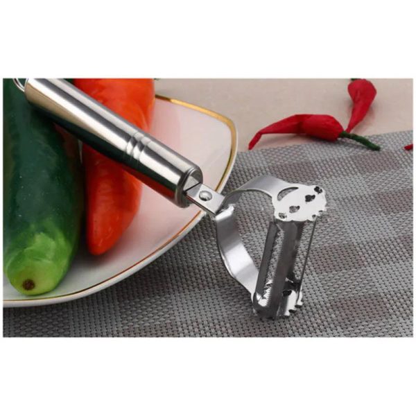 🥕 Stainless Steel Vegetable Peeler – Dual Blades for Effortless Peeling 🥔