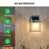 Solar Tungsten Filament Outdoor Wall Lamp