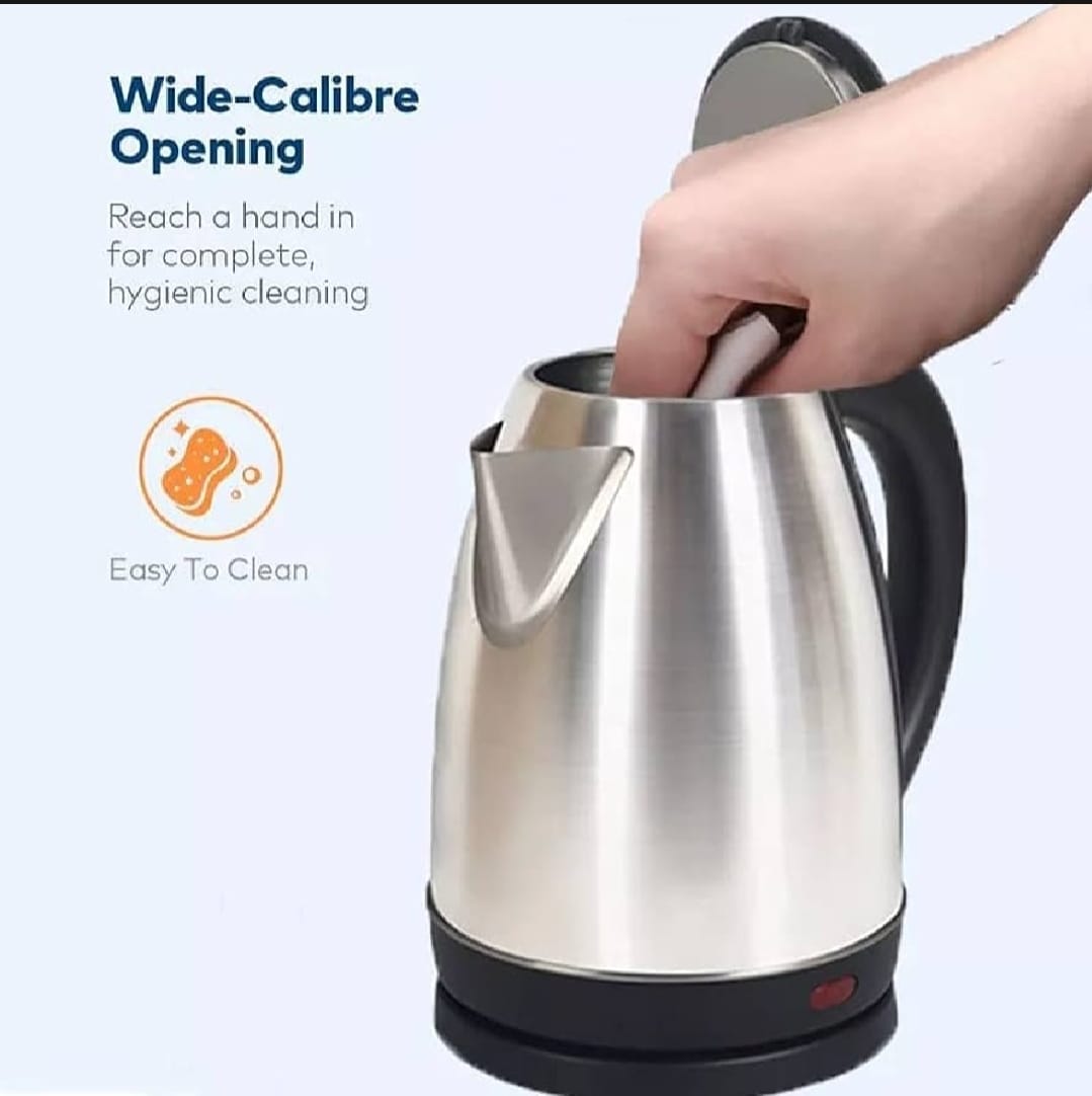 Electric Kettle – 1500W Stainless Steel Water Boiler for Quick & Efficient Heating 🫖💧