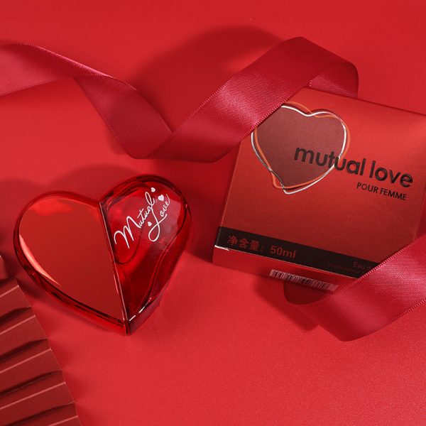 💖 Mutual Love Perfume for Women – Heart-Shaped Bottle Eau De Parfum 50ml 🌸