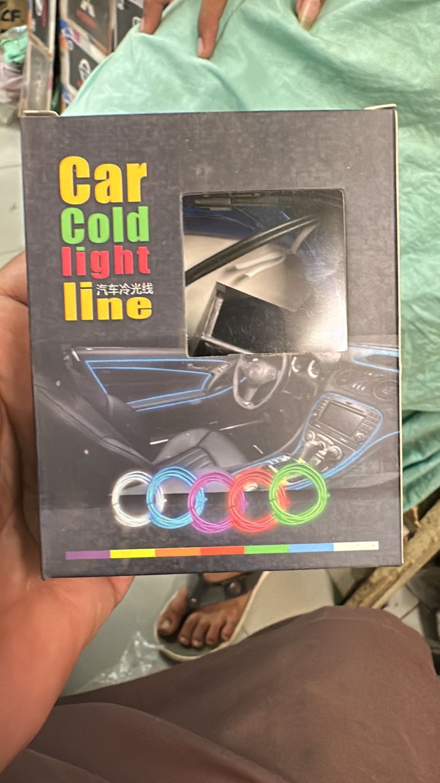 ✨ Car Dashboard Neon Light Strip – 3M Flexible EL Wire | Easy Install & Stylish Glow 🚗💡