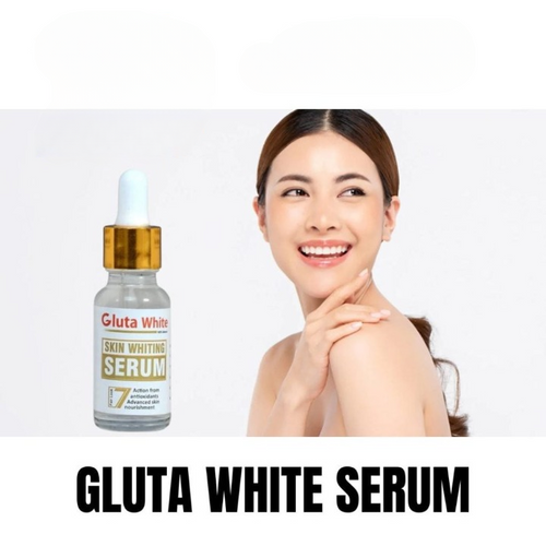 ✨ Gluta White Face Glowing Serum – 30ml | Brightening & Hydration Boost 🌸