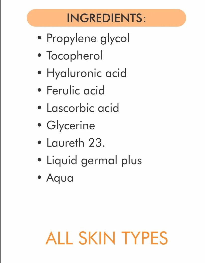 🍊 Gluta White Vitamin C Serum 16% – 30ml | Brightening & Dark Spot Care ✨