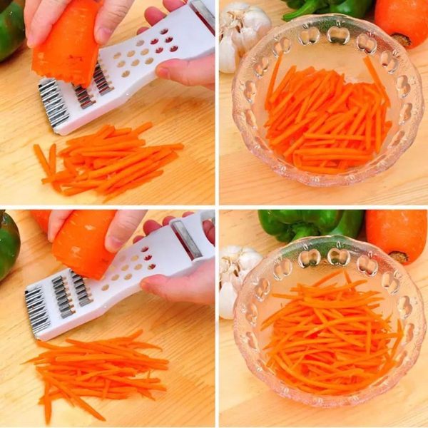 5-in-1 Multi Vegetable Cutter & Peeler – All-in-One Kitchen Tool for Effortless Food Prep! 🥕🔪