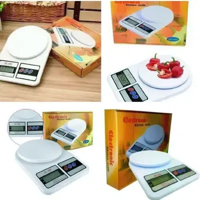 Digital Food Kitchen Scale SF-400 – LCD Display, Grams & Ounces, Stainless Steel ⚖️🍽️