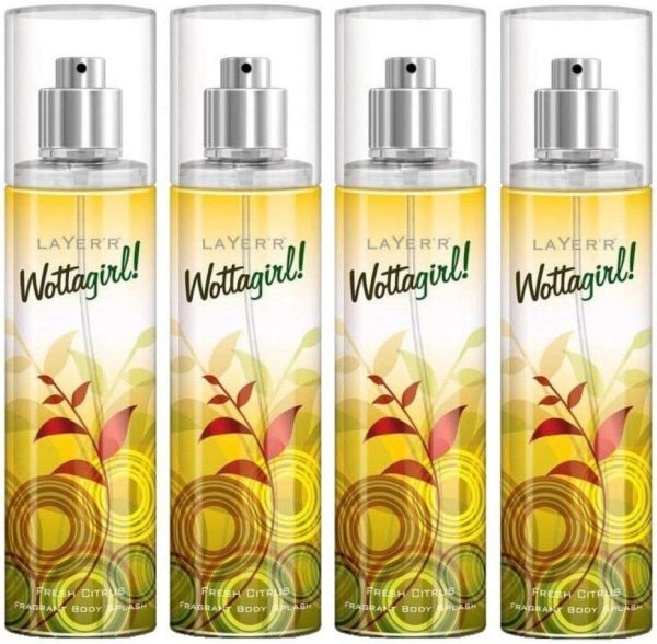 🍏 Layer’r Wottagirl Fresh Citrus Body Splash – 135ml ✨