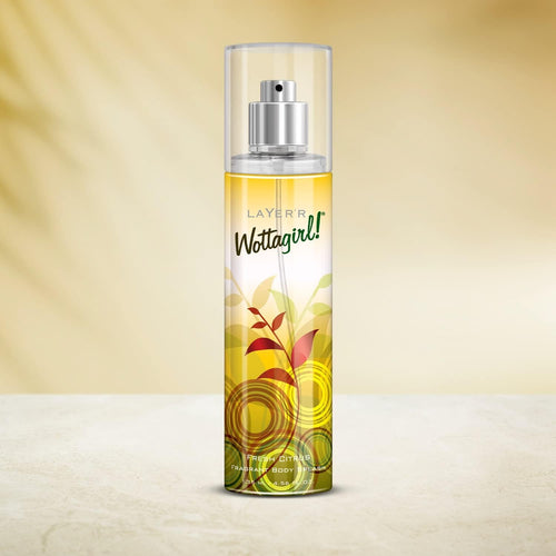 🍏 Layer’r Wottagirl Fresh Citrus Body Splash – 135ml ✨