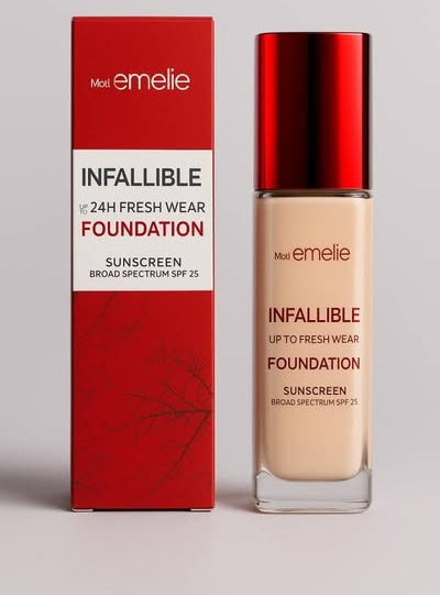 💄 Emelie Infallible 24H Fresh Wear Foundation