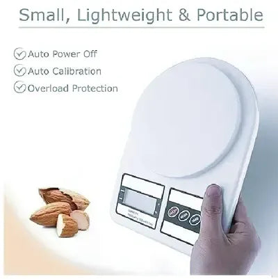 Digital Food Kitchen Scale SF-400 – LCD Display, Grams & Ounces, Stainless Steel ⚖️🍽️