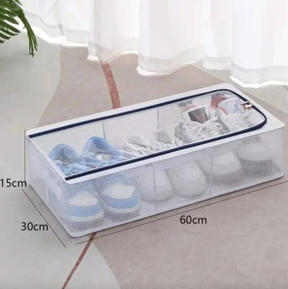 🥿 Air-Tight Steel Shoe Box | 🔧 Easy Install & 🌬️ Moisture Protection"