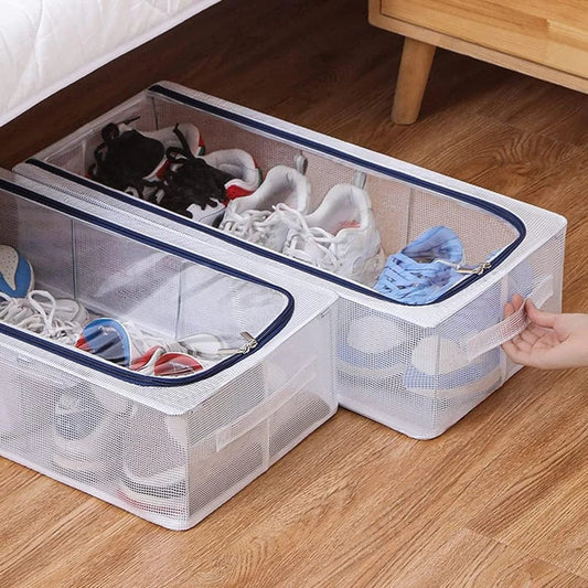 🥿 Air-Tight Steel Shoe Box | 🔧 Easy Install & 🌬️ Moisture Protection"